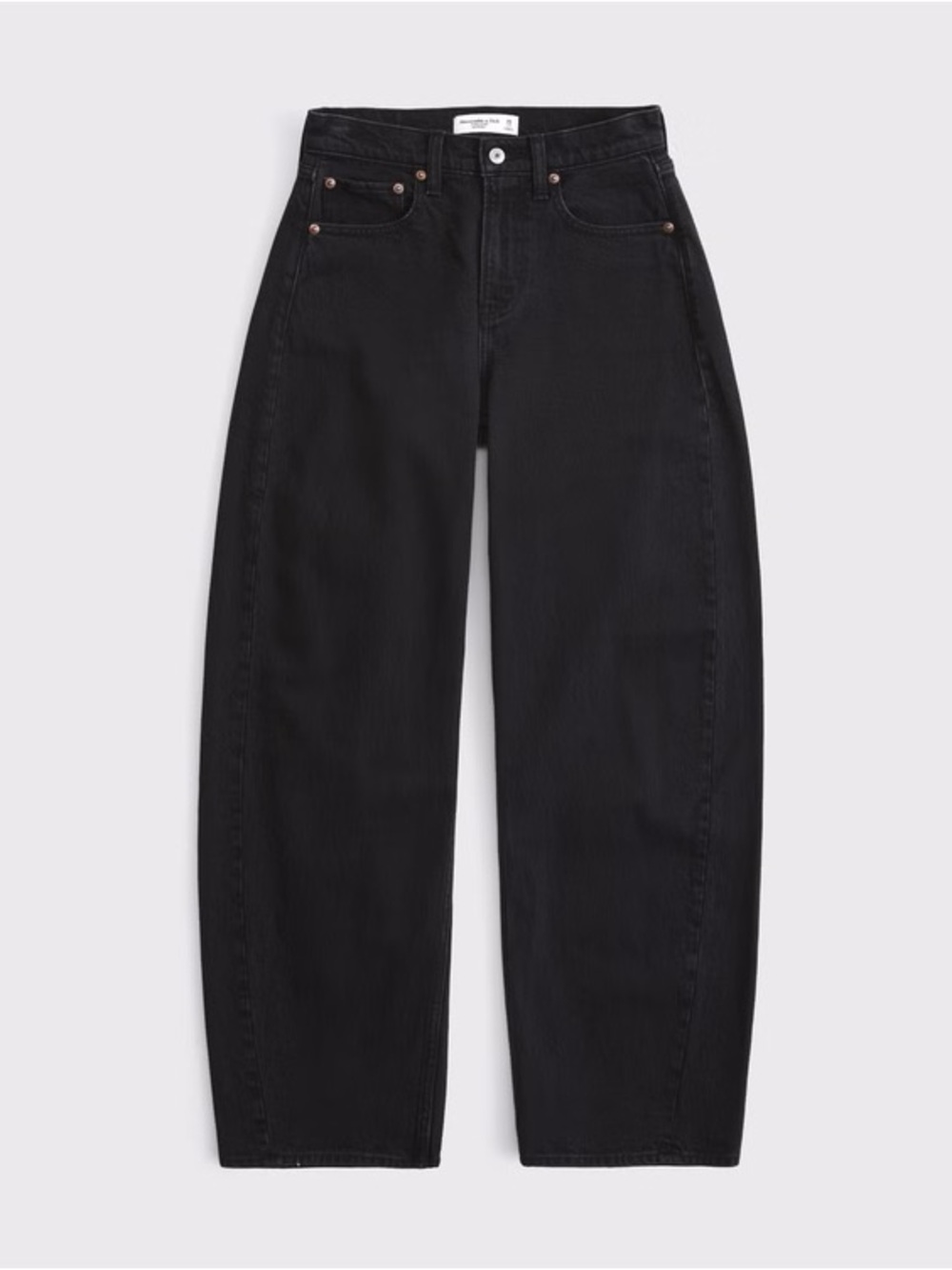 Abercrombie Mid Rise Barrel Jeans